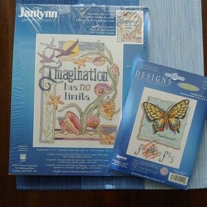 Janlynn Cross Stitch Kits Set